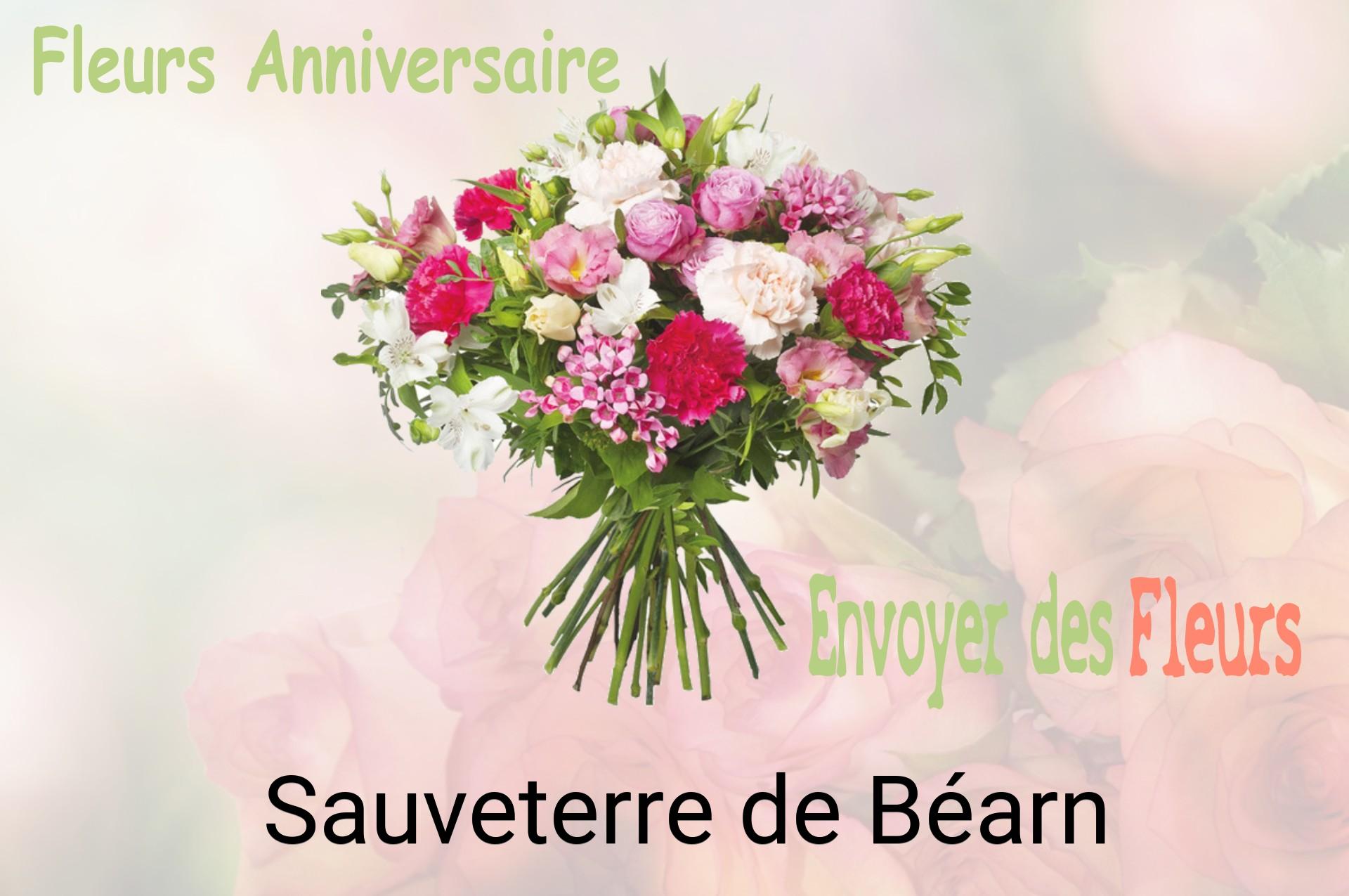 Bouquet de fleurs d’anniversaire livré à Sauveterre-de-Béarn